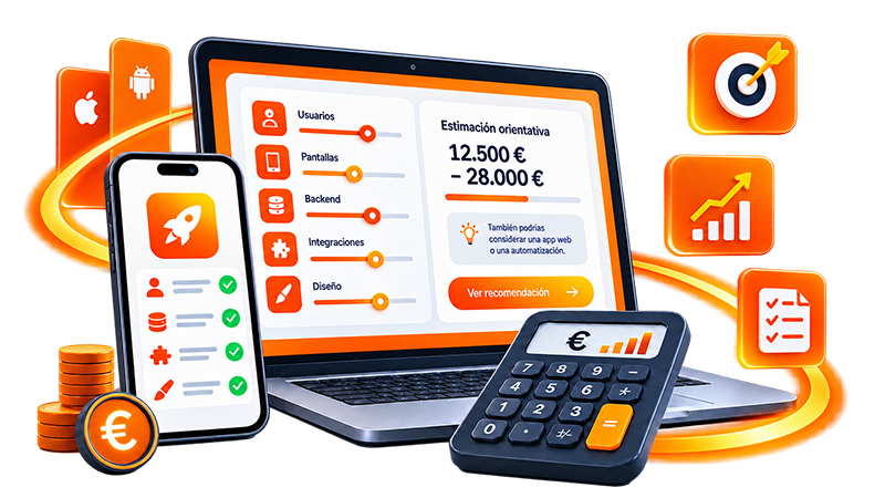 Desarrollo de apps móviles Android e iOS para empresas