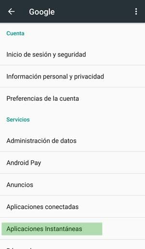aplicaciones instantáneas